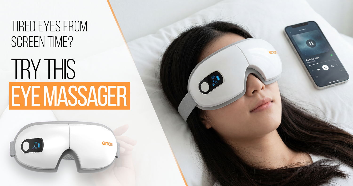 Tired Eyes from Screen Time? Try This Eye Massager