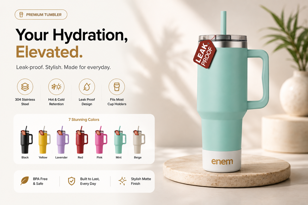 Best Leak Proof Tumbler in India: What to Check Before Buying