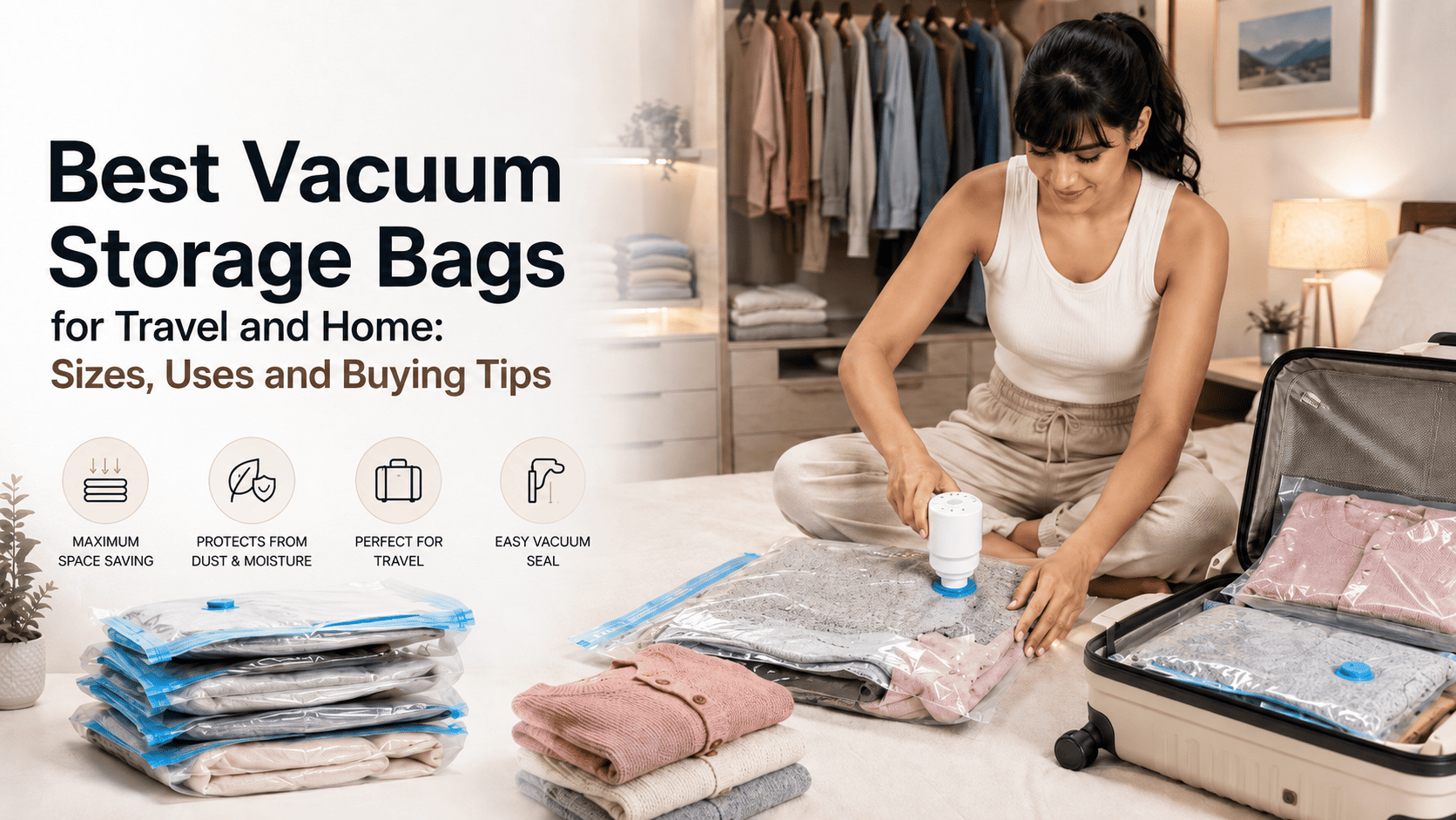 Best vacuum storage bags for travel and home 