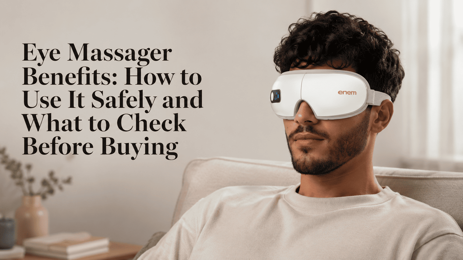 Eye Massager Benefits & Buying Guide for Safe Use