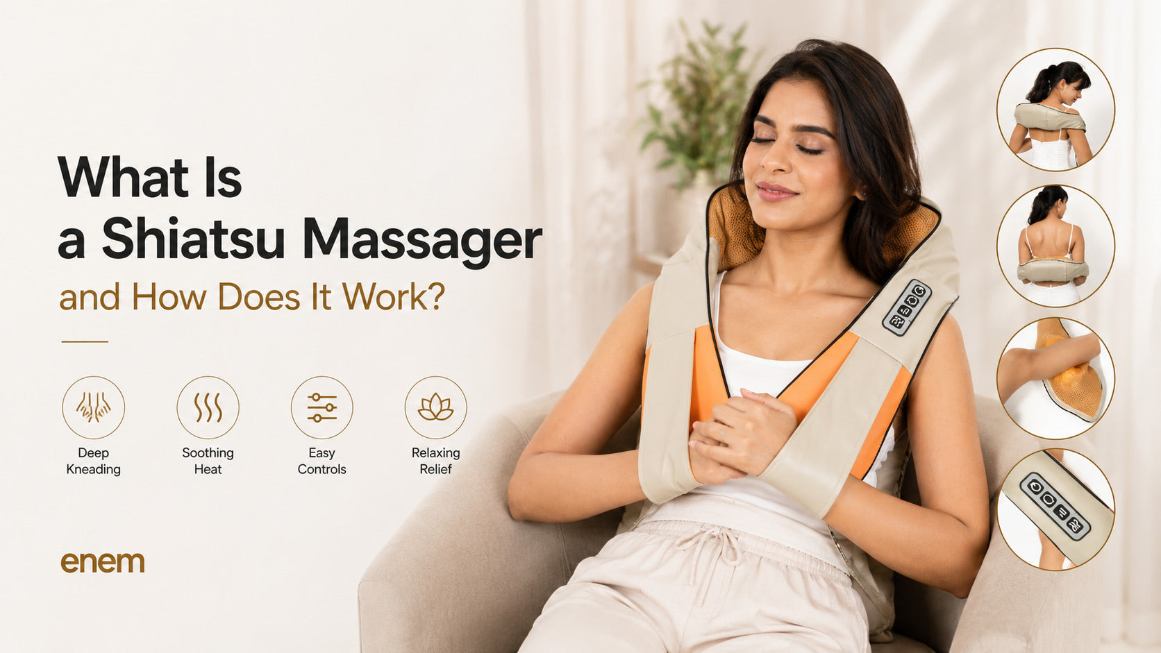 What Is a Shiatsu Massager and How Does It Work? 