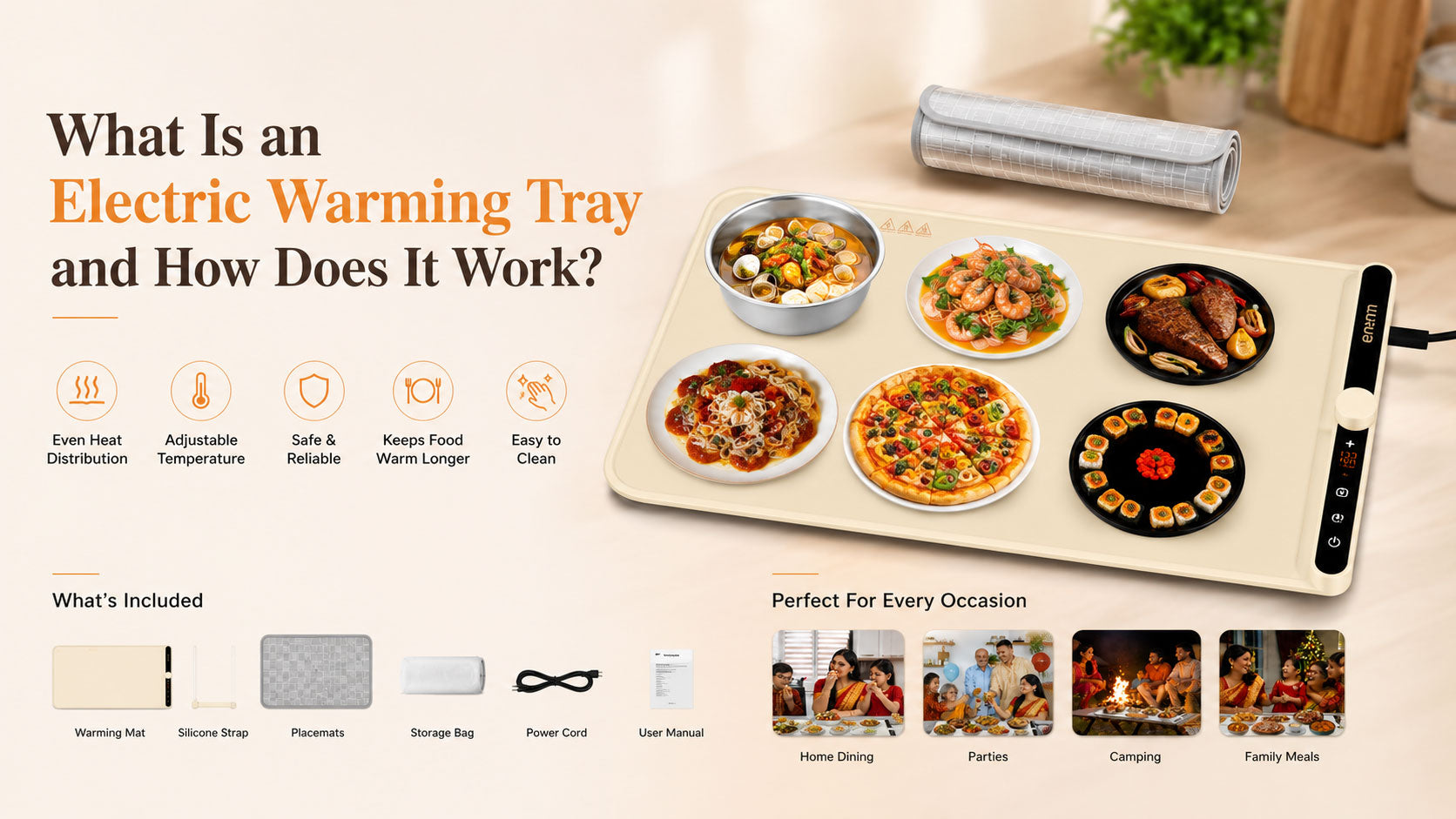 What Is an Electric Warming Tray and How Does It Work?