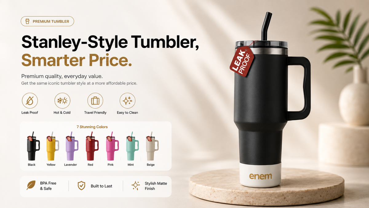 What Tumbler Is Similar to Stanley in India? Features to Look for Before You Buy