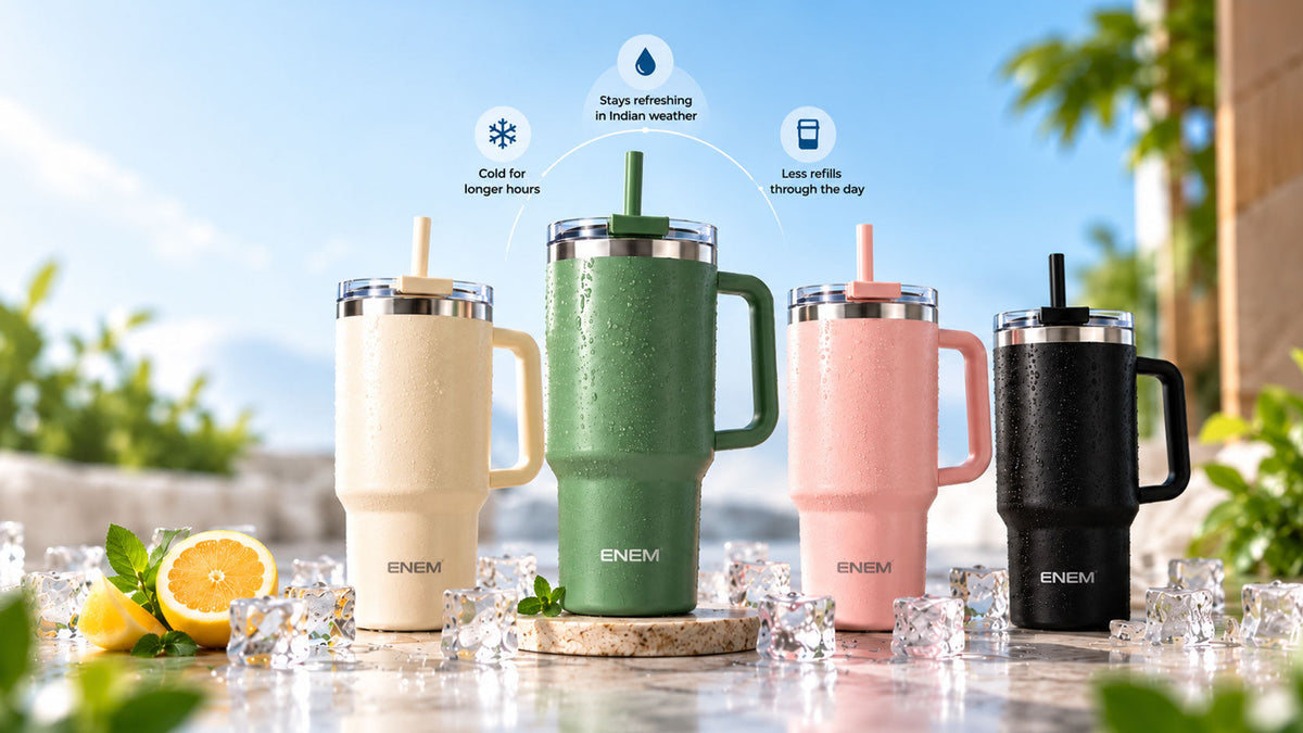 Which Tumbler Keeps Water Cold Longest in India? 20-Hour Test