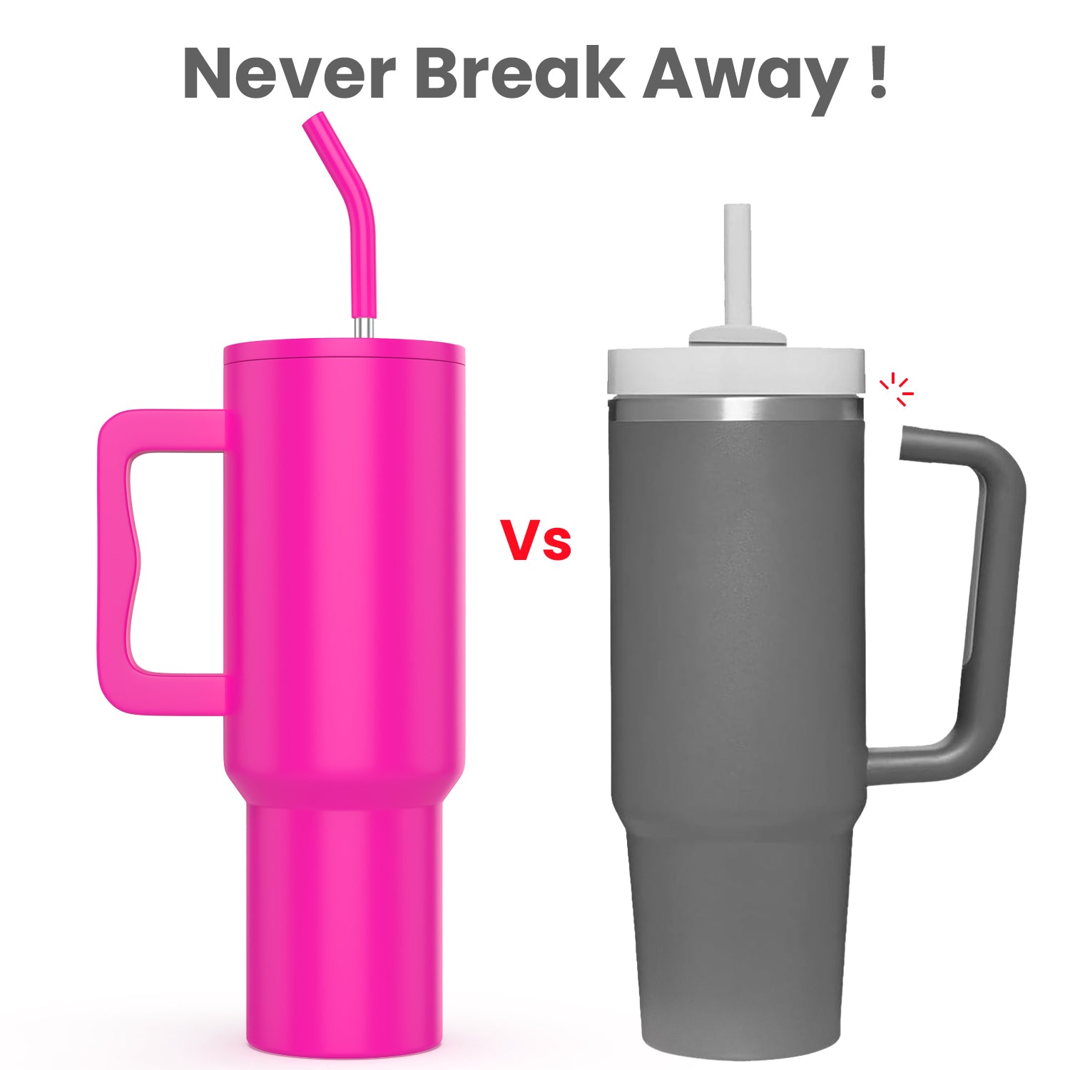 Enem Stainless Steel Majestic Pink Tumbler