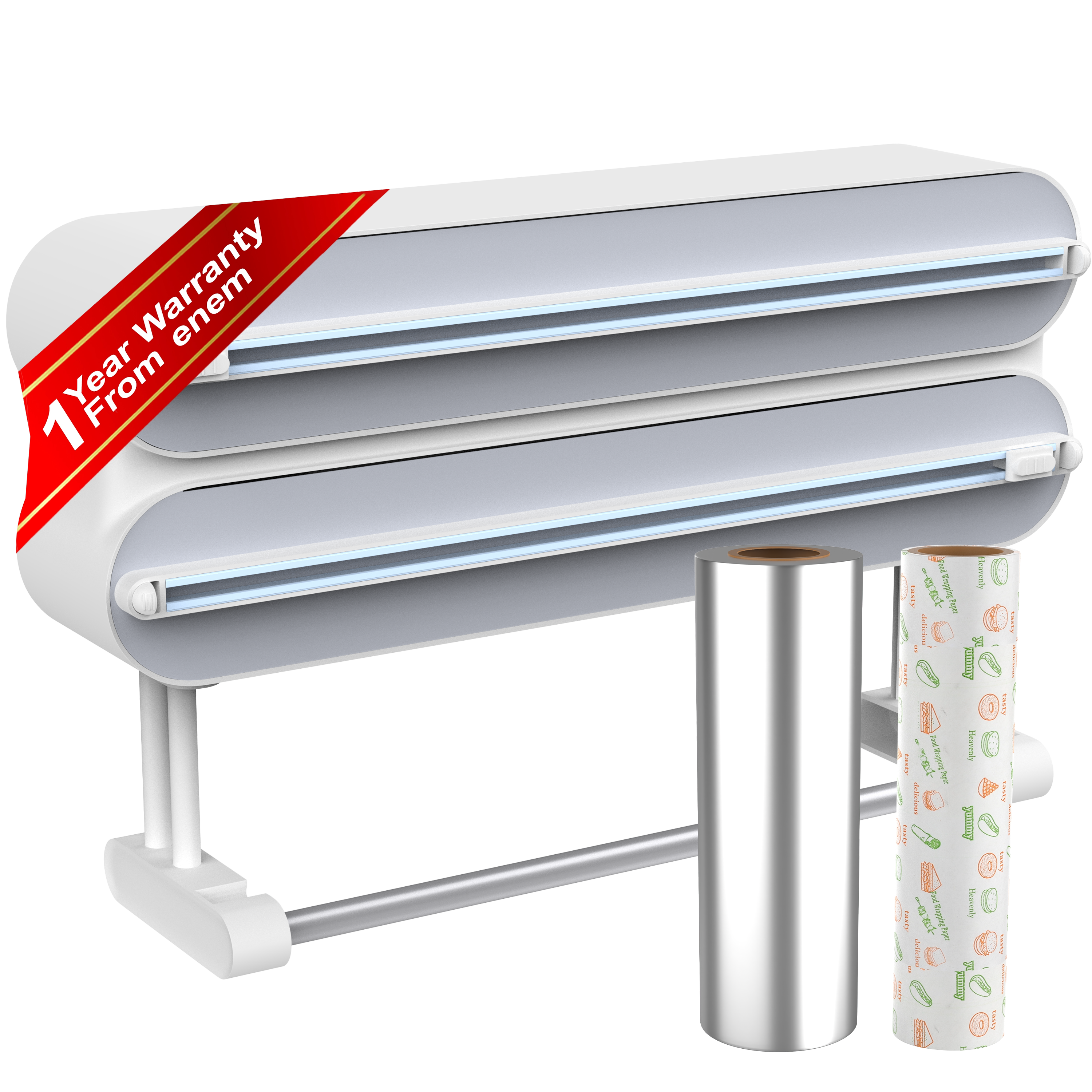 Enem 3-in-1 Cling Wrap Dispenser