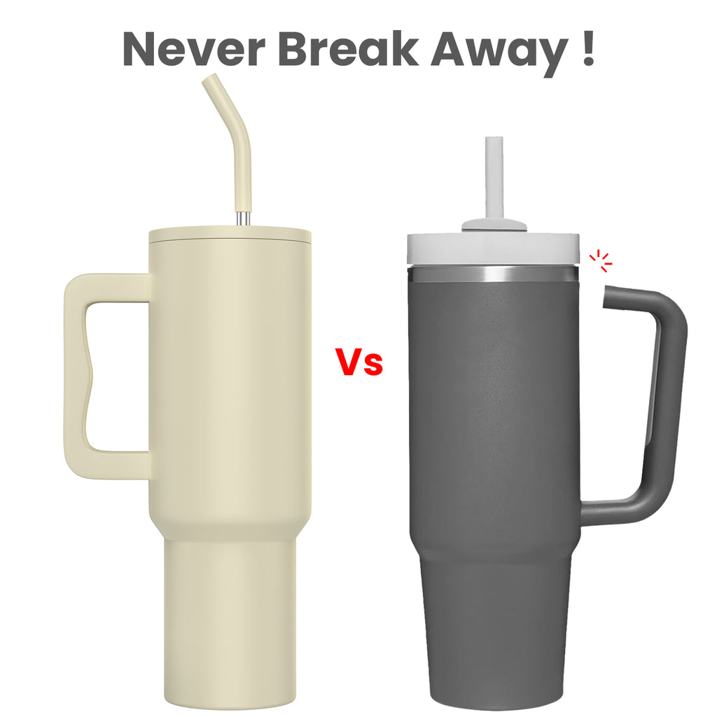 ENEM Stainless Steel Insulated Tumbler 1200ml – Leakproof Travel Mug | Minimal Latte