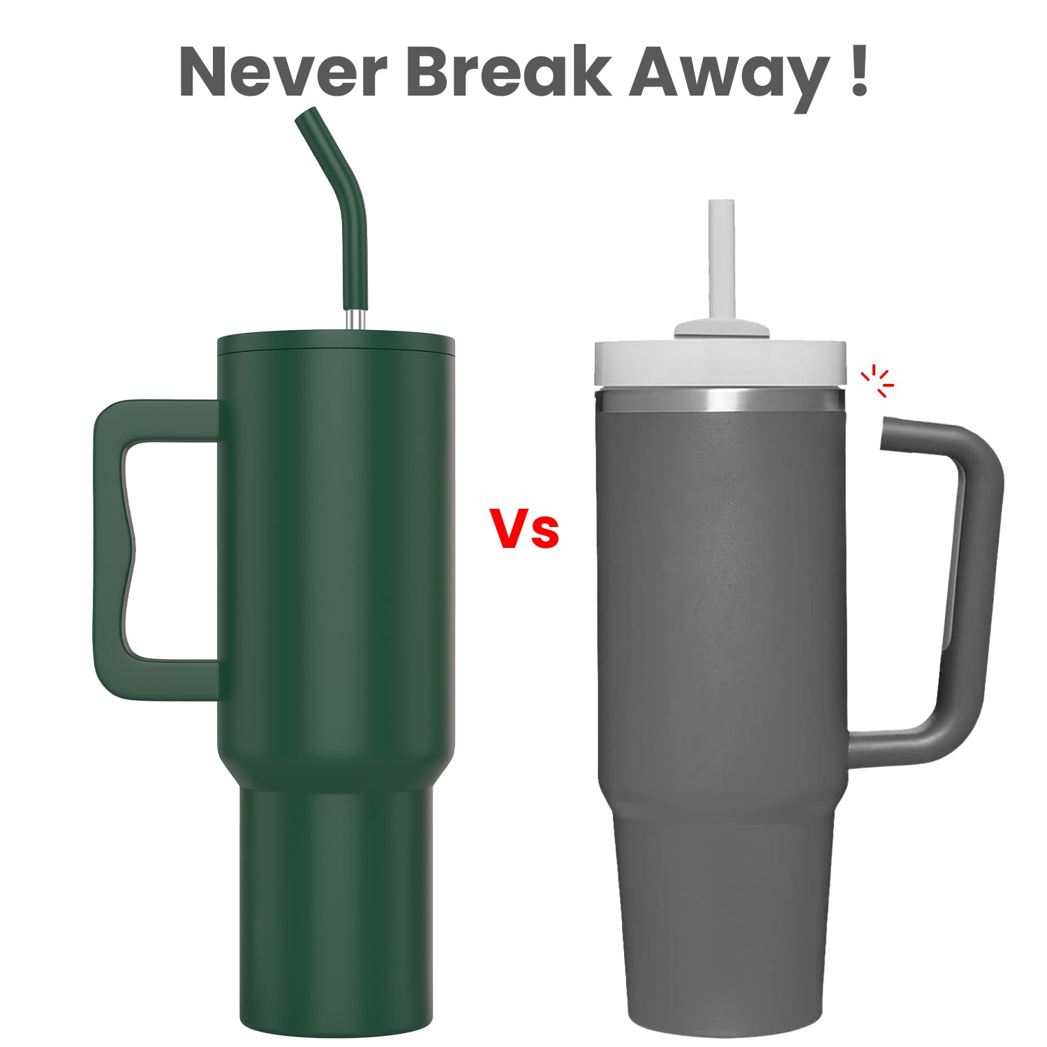 Enem Stainless Steel Bottle Green Tumbler