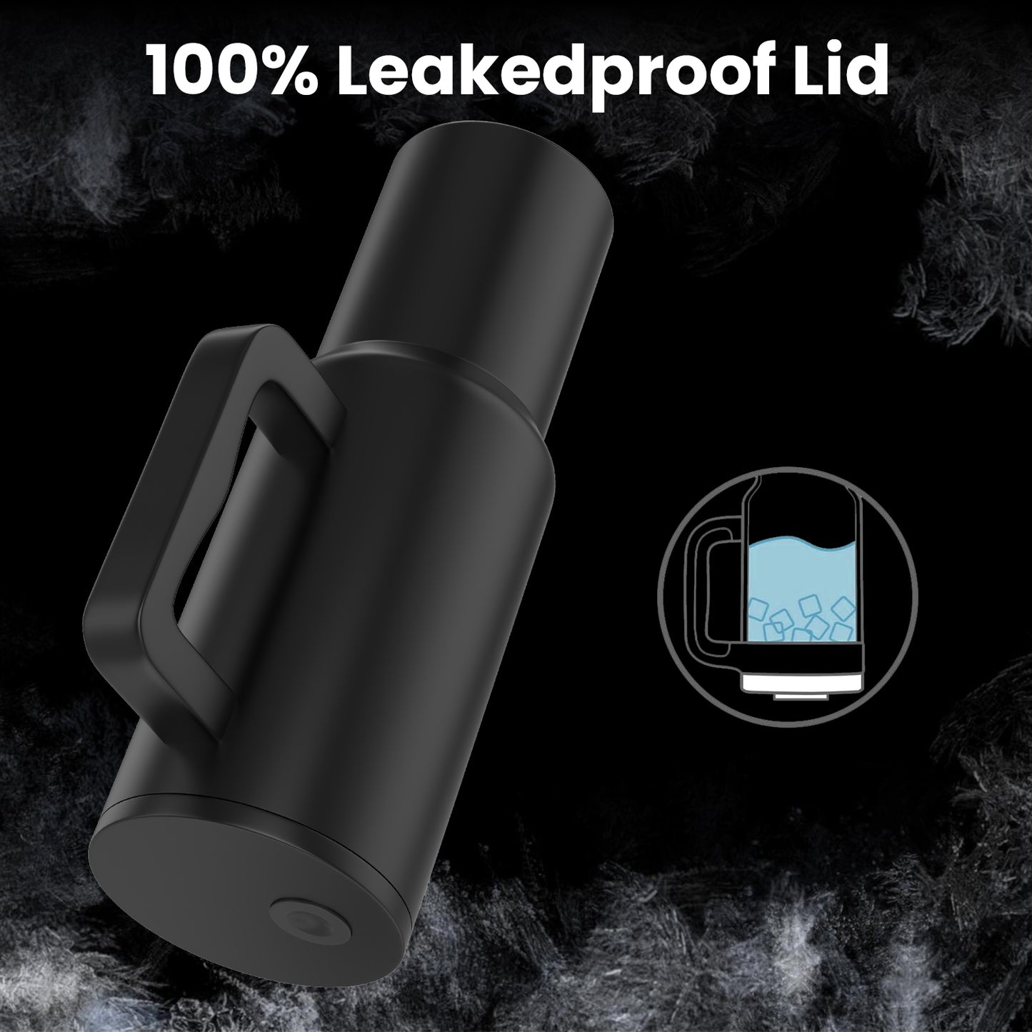 Enem Stainless Steel Black Tumbler