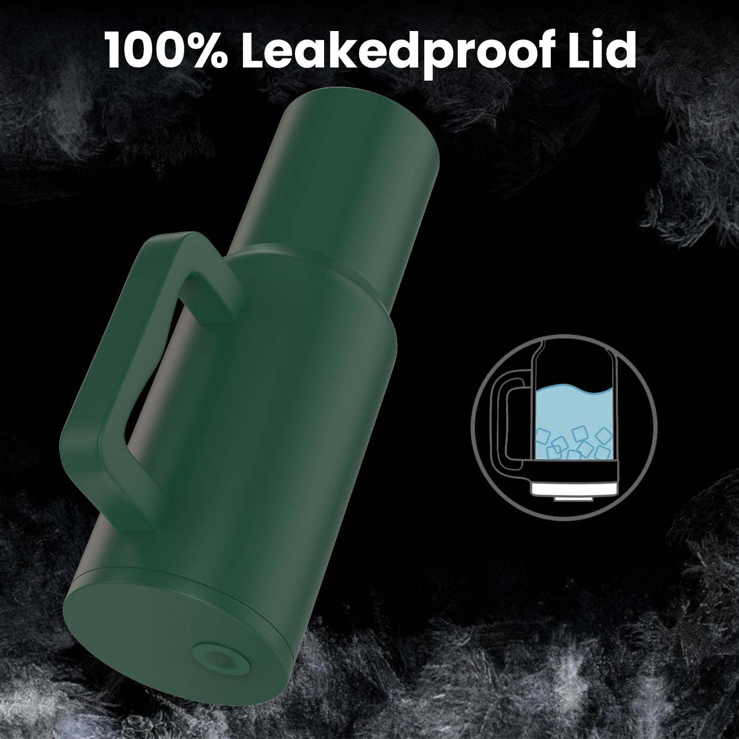 Enem Stainless Steel Bottle Green Tumbler