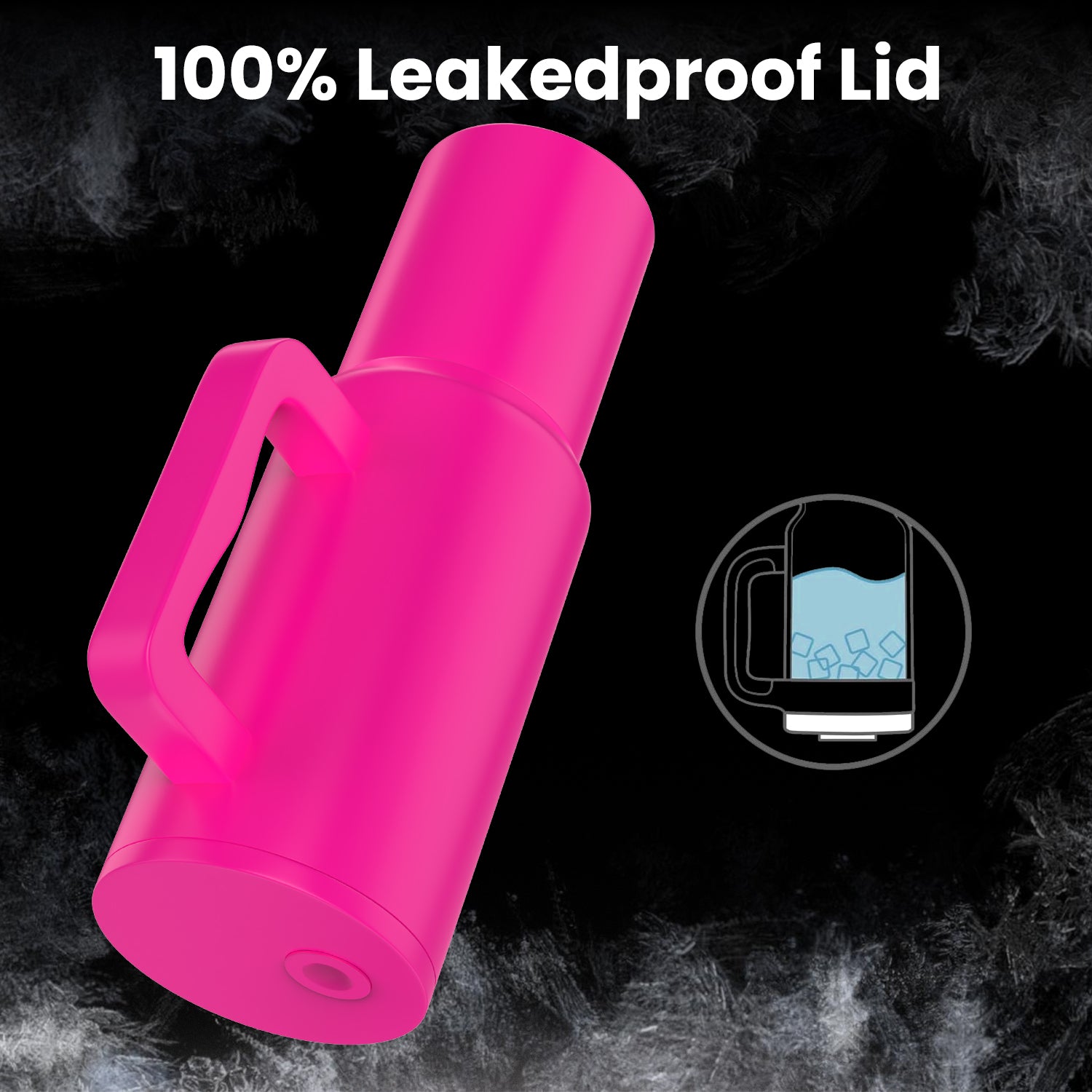 Enem Stainless Steel Majestic Pink Tumbler