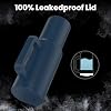 enem Tumbler, Blue Blood, Insulated Premium Vacuum  Tumblers, Stainless Steel Travel Mug with Handle, Lid & Straw, 1.2L Tumbler for Coffee, Iced Tea, or Water