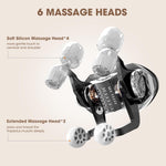 Enem Neck & Back Massager with Heat – Deep Tissue Pain Relief, Cordless Rechargeable | White