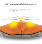 ENEM Shiatsu Back Massager with Heat – Deep Tissue Kneading Massage Cushion | 8 Rotating Nodes