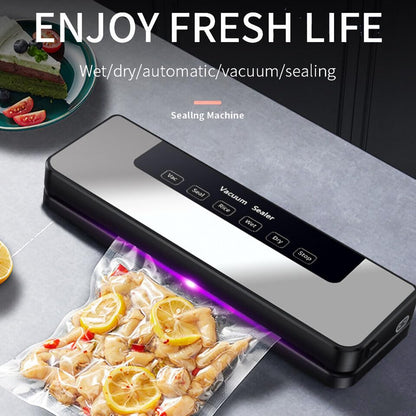 Enem Small Vacuum Sealer (Silver), with Free 10 Pouches