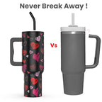 ENEM Stainless Steel Insulated Tumbler 1200ml – Leakproof Travel Mug | Toxic Romance | Without Accesories