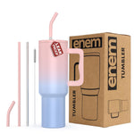 ENEM Stainless Steel Insulated Tumbler 1200ml –  Travel Mug | Cotton Candy Cloud | Without Accessories