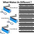 Enem Plastic Packing Sealing Machine 12 inch