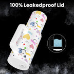 enem Tumbler, Happy Chaos, Tumbler with Metal Straw, Sipper, with Lid Leak Proof, - 1.2(L) - Without Accessories
