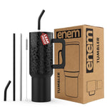 ENEM Stainless Steel Insulated Tumbler 1200ml – Travel Mug | Savage Noir | Without Accessories