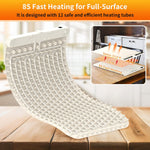 Enem Food Warmer Electric, with Extra Head Pad, Food Warming mat, Food Warmer Electric, 1 Year Warranty & Full Customer Support from Enem, Heat Pad with Adjustable Temperature Levels, 81 * 38 cm