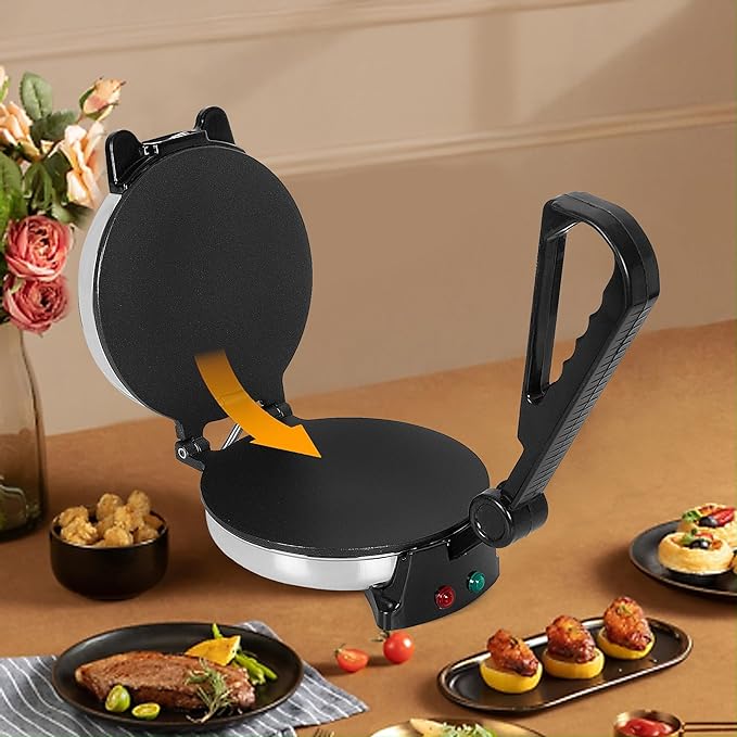 Enem Stainless Steel Roti Maker, with Free Roti Pouch