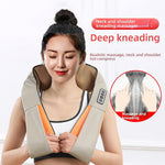 ENEM Shiatsu Back Massager with Heat – Deep Tissue Kneading Massage Cushion | 8 Rotating Nodes