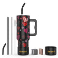 ENEM Stainless Steel Insulated Tumbler 1200ml – Leakproof Travel Mug | Toxic Romance