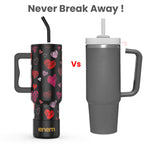 ENEM Stainless Steel Insulated Tumbler 1200ml – Leakproof Travel Mug | Toxic Romance
