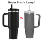 ENEM Stainless Steel Insulated Tumbler 1200ml – Leakproof Travel Mug | Classic Black