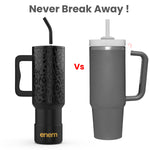 ENEM Stainless Steel Insulated Tumbler 1200ml –Travel Mug | Savage Noir