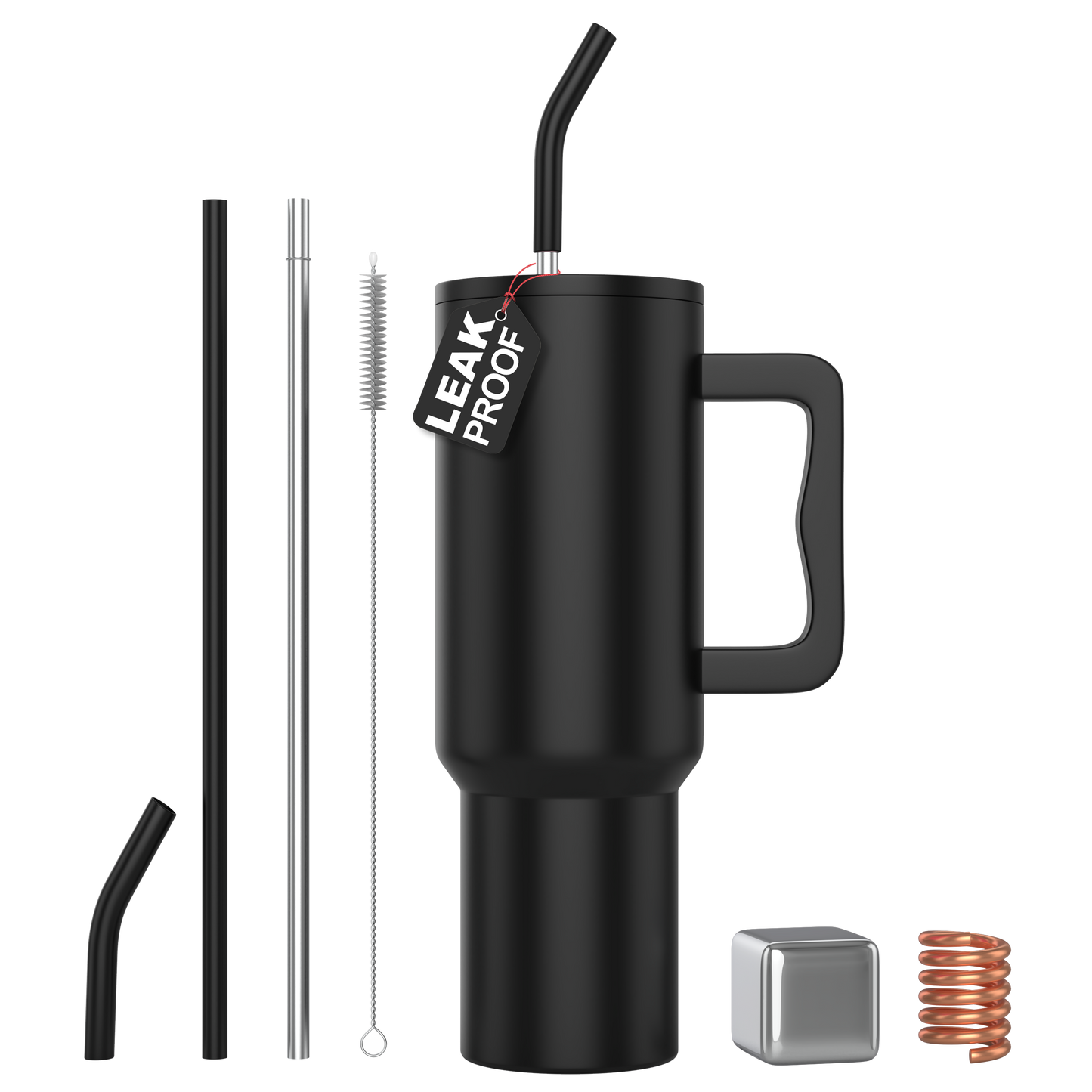 Enem Stainless Steel Black Tumbler