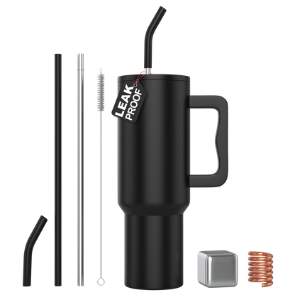 Enem Stainless Steel Black Tumbler