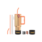 ENEM Stainless Steel Insulated Tumbler 1200ml –Travel Mug | Liquid Gold