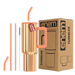 ENEM Stainless Steel Insulated Tumbler 1200ml – Travel Mug | Liquid Gold | Without Accessories