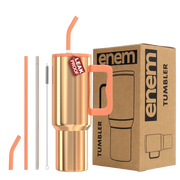 ENEM Stainless Steel Insulated Tumbler 1200ml – Travel Mug | Liquid Gold | Without Accessories