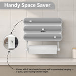 Enem 4-in-1 Cling Wrap Dispenser- Grey