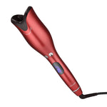 ENEM Hair Curler Machine, Easy, Automatic Hair Curler for women, with 1 year Warranty from enem, 4 Temperature Settings, Anti-Scald Design Curler, Quick Curls in 10 Minutes, 360° Swivel Cord for Effortless Styling (Red)