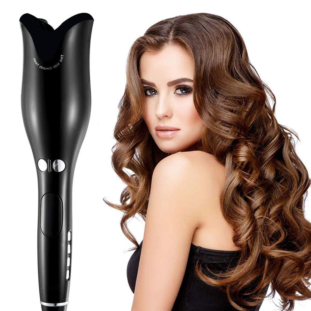 Enem Automatic Hair Curler Black