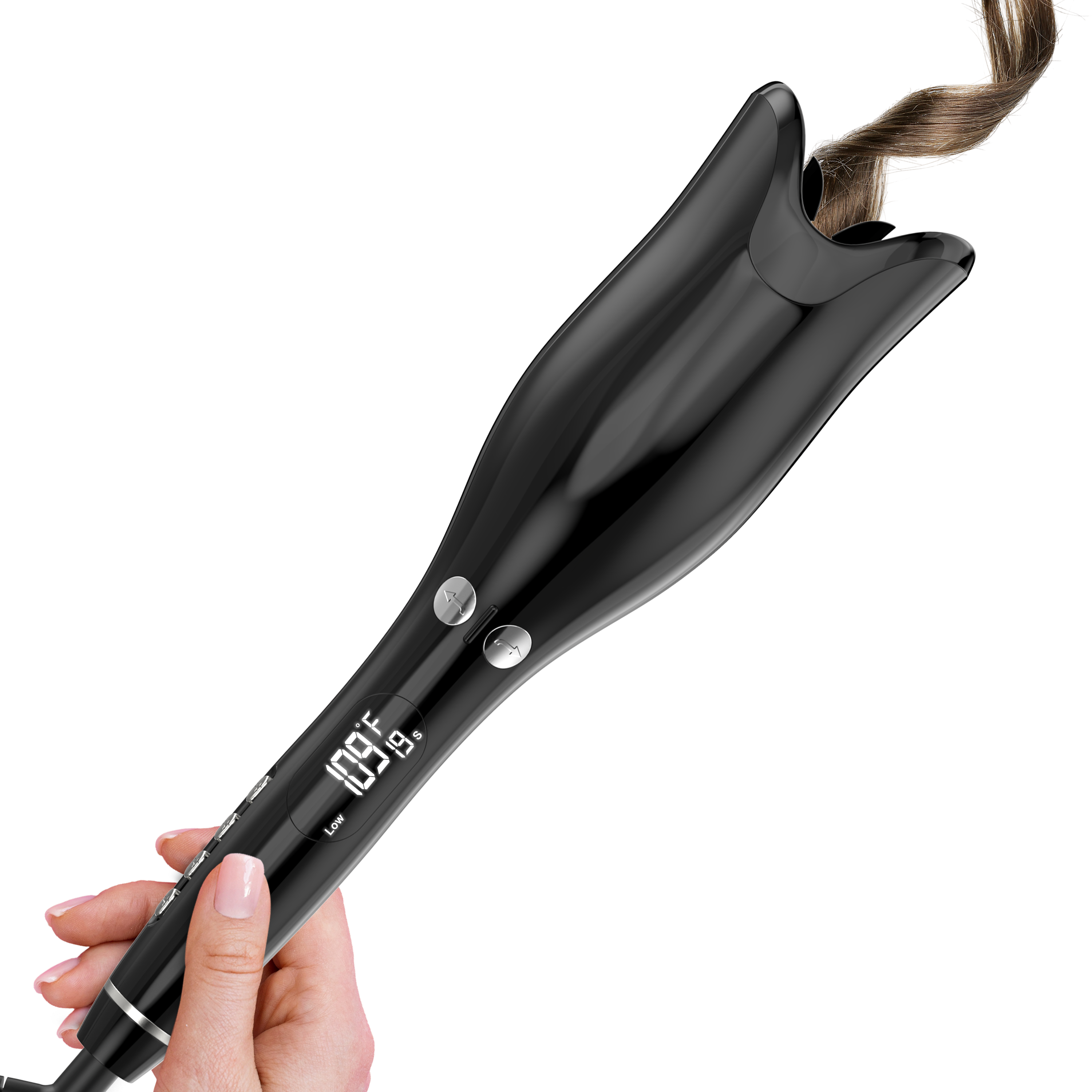 Enem Automatic Hair Curler Black