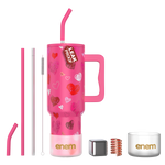 ENEM Stainless Steel Insulated Tumbler 1200ml –  Travel Mug | Lovestruck