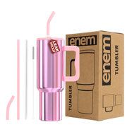 ENEM Stainless Steel Insulated Tumbler 1200ml –  Travel Mug | Electric Rose | Without Accesories