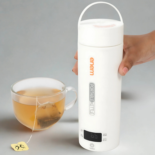 ENEM Kettle, Electric Kettle, 450ml, With 1 Year warranty from Enem, kettle for hot water, For Office & Travel