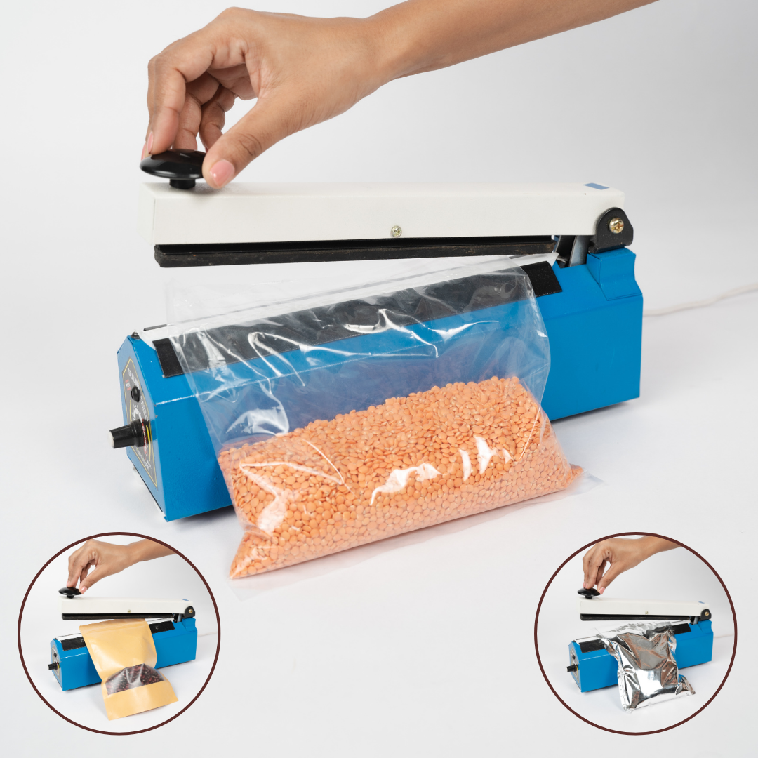 ENEM Sealing Machine for Food Packets, 10 Inch (250 mm), 5 Years Comprehensive Warranty, Packet Sealer Machine, Packing Machine Sealing, Sealing Machine, Full Customer Support from Enem
