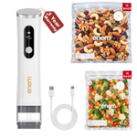 ENEM Vacuum Sealer Machine for Packing, Sealing Machine for Food Packets, with 1 Year Warranty & Full Customer Support from Enem, With 30 Reusable Vacuum Bags