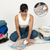enem Vacuum Bags For Clothes With Pump | Pack of 8 (2 Jumbo, 2 Large, 2 Medium, 2 Small) | Travel Vacuum Bags For Clothes | Wardrobe Organizer For Storage | 1 Year Warranty from enem
