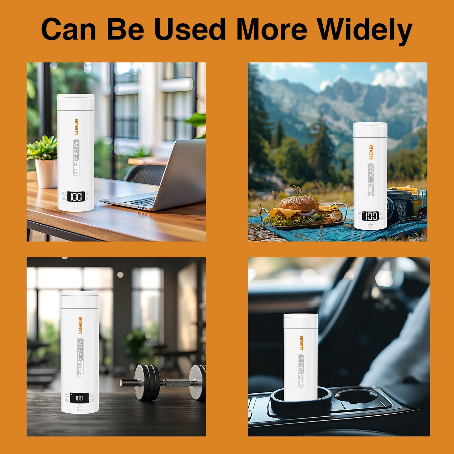 ENEM Portable Electric Kettle 500ml