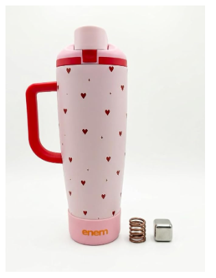 enem Pink Crush Inbuilt Straw Tumbler