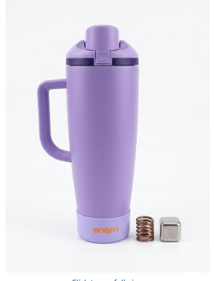 enem Soft Orchid Inbuilt Straw Tumbler